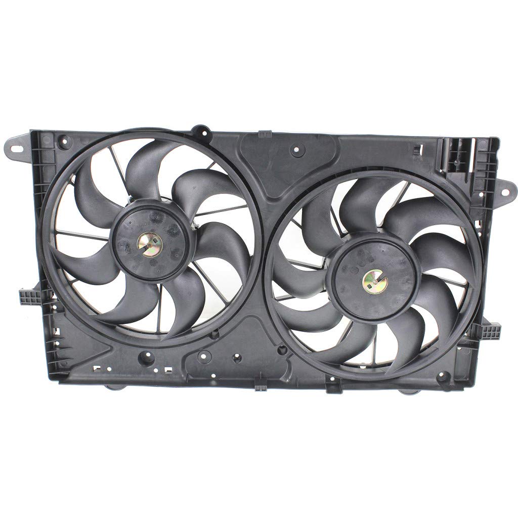 Chevy Malibu Radiator Fan 2013-2015 Replacement | Dual Fan for 2.5L Engine | GM3115249 & 20979495 | Perfect for Cooling System Repair & Maintenance