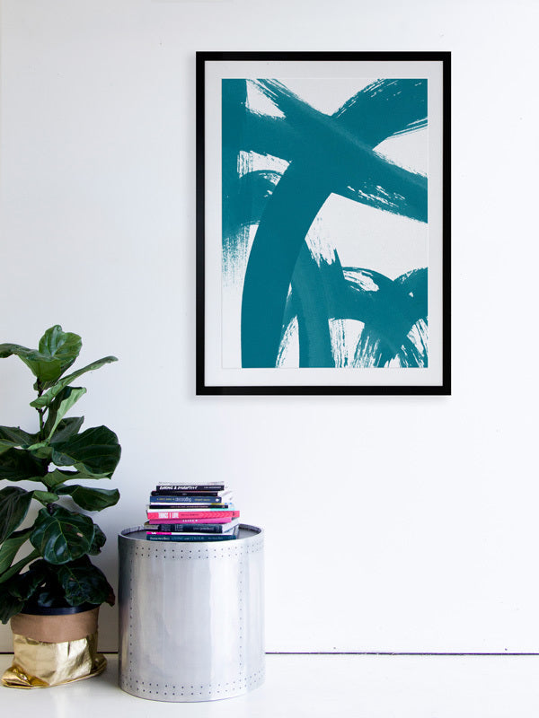Changing Lanes Peacock Canvas Art Print - Vibrant Wall Decor for Living Room, Bedroom & Office - Perfect Home Decoration Gift
