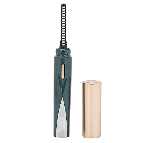 Heated Eyelash Curler with Dual Temperature Control - Portable ABS Lash Curler for Perfect Curls | Ideal for Travel, Business Trips & Everyday Makeup Routine