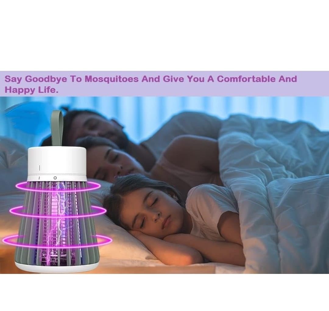 UPRONex21 Mosquito Lamp - Eco-Friendly Bug Zapper with Electric Shock Technology - Dual Mosquito Killer for Indoor & Outdoor Use - Portable Insect Trap for Home, Camping, and Patio Protection
