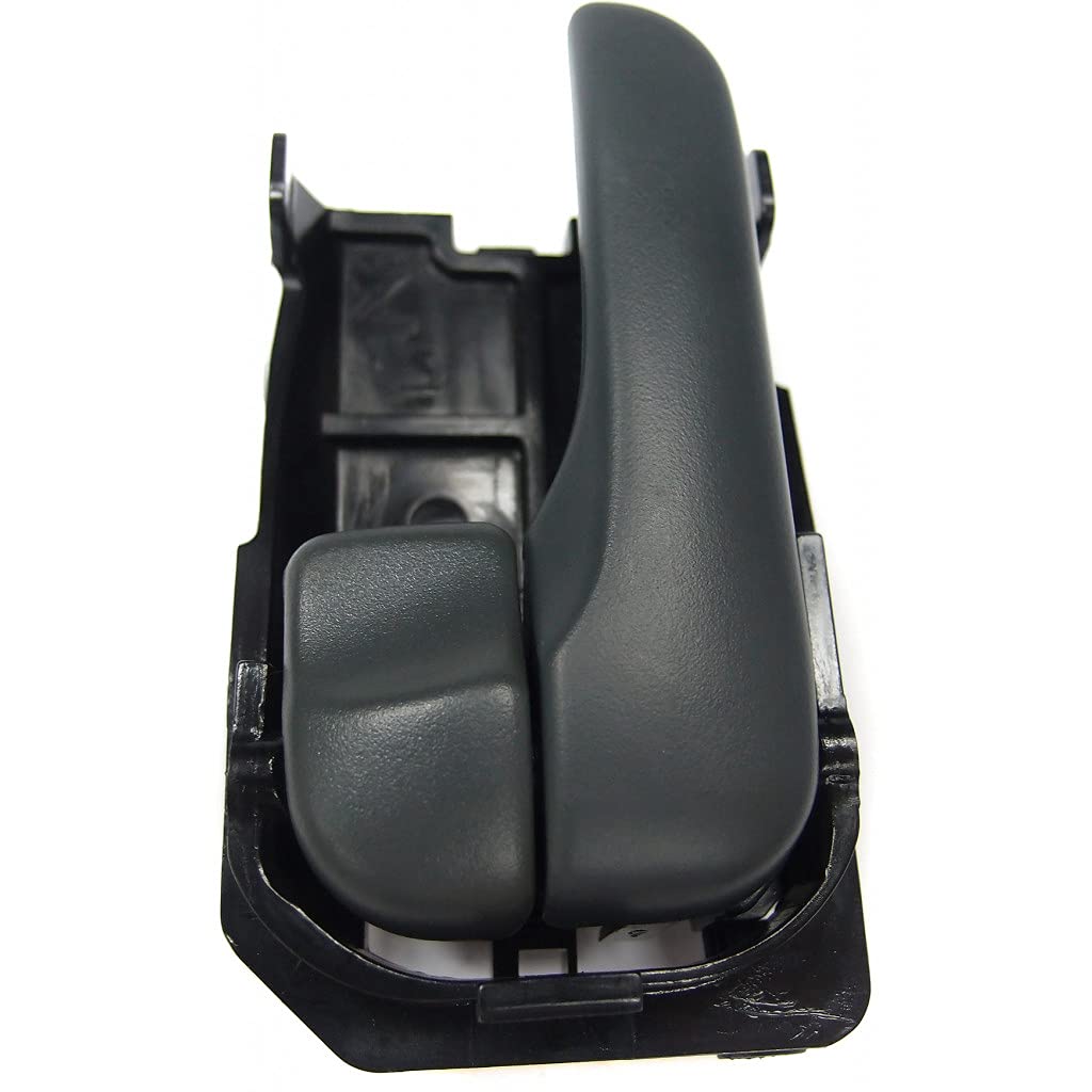 Nissan Maxima Front & Rear Interior Door Handle with Lock Button - Black (1995-1997) | Compatible with SE/GXE/GLE Models | Easy Installation & Durable Replacement for Car Door Repair