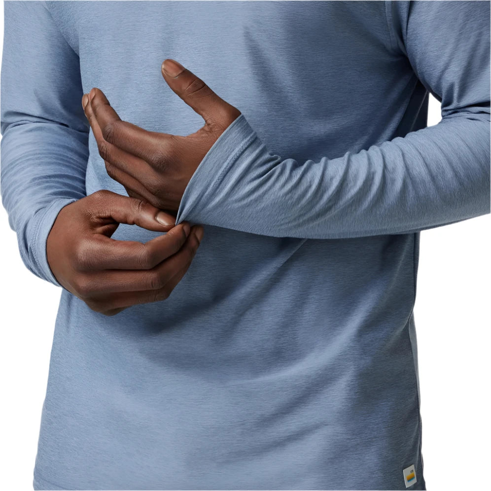 Men's Long Sleeve Strato Tech Tee - Moisture Wicking Performance Shirt for Gym, Running & Outdoor Activities
