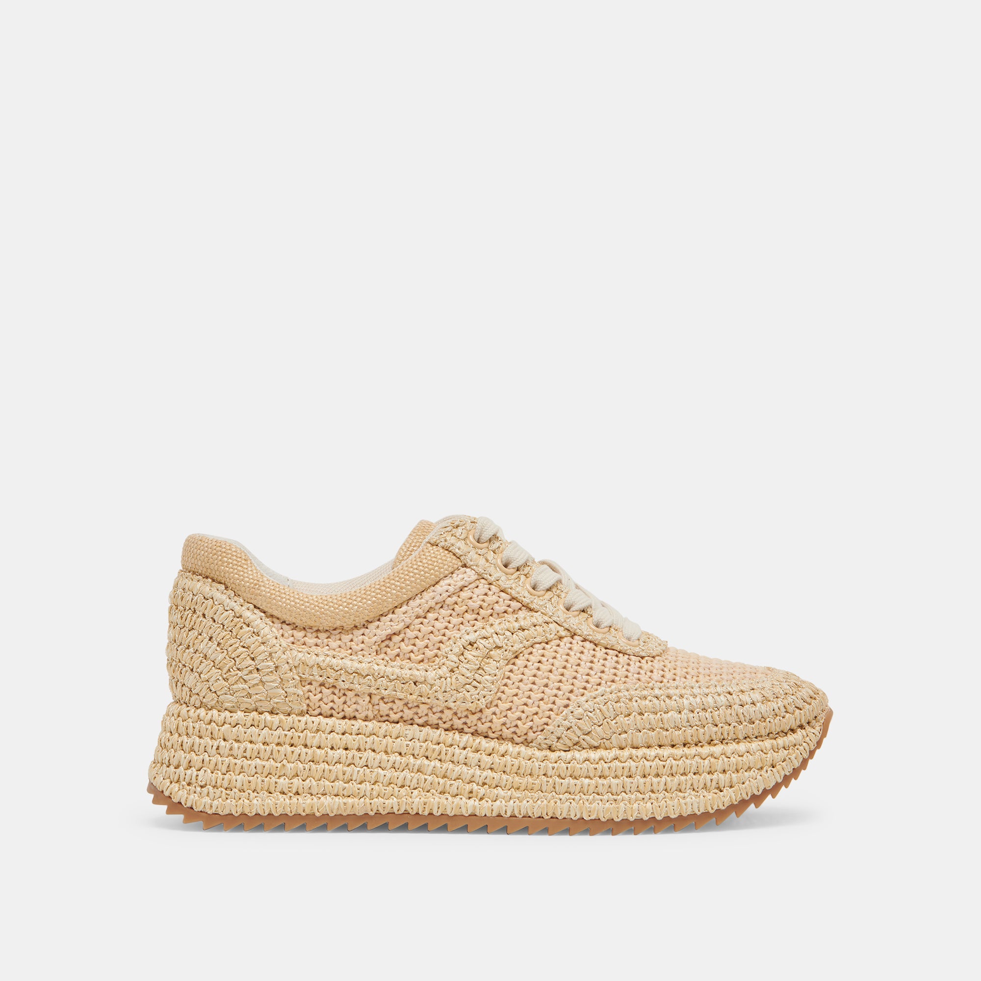 SHYLOH Women's Lightweight Natural Raffia Sneakers - Comfortable Casual Walking Shoes for Summer, Beach, and Outdoor Activities