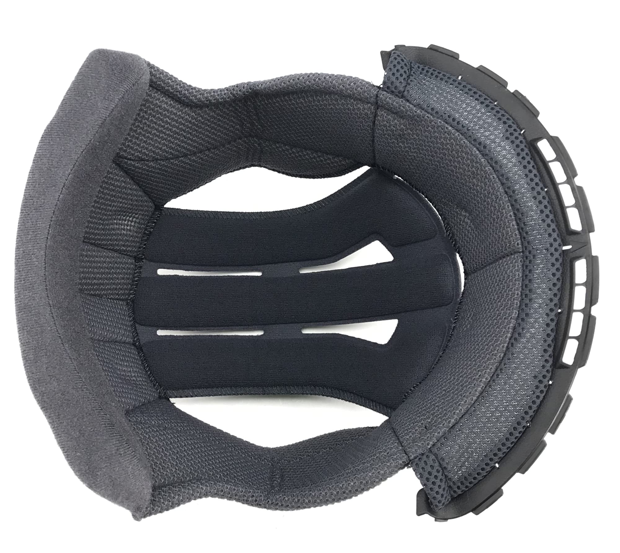 Shoei RF-1200 M9 Motorcycle Helmet Center Pad Replacement - Black Medium Size for Comfort & Safety | Perfect for Long Rides & Racing