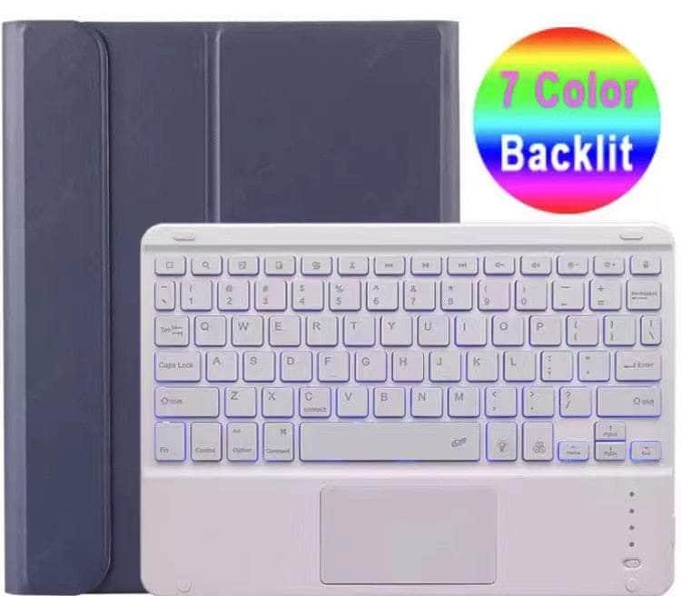 Backlit iPad 11 2025 Keyboard Case with Multi-Angle Stand | Slim Protective Cover for iPad Pro 11-inch (2025 Model) | Perfect for Work, Study & Travel