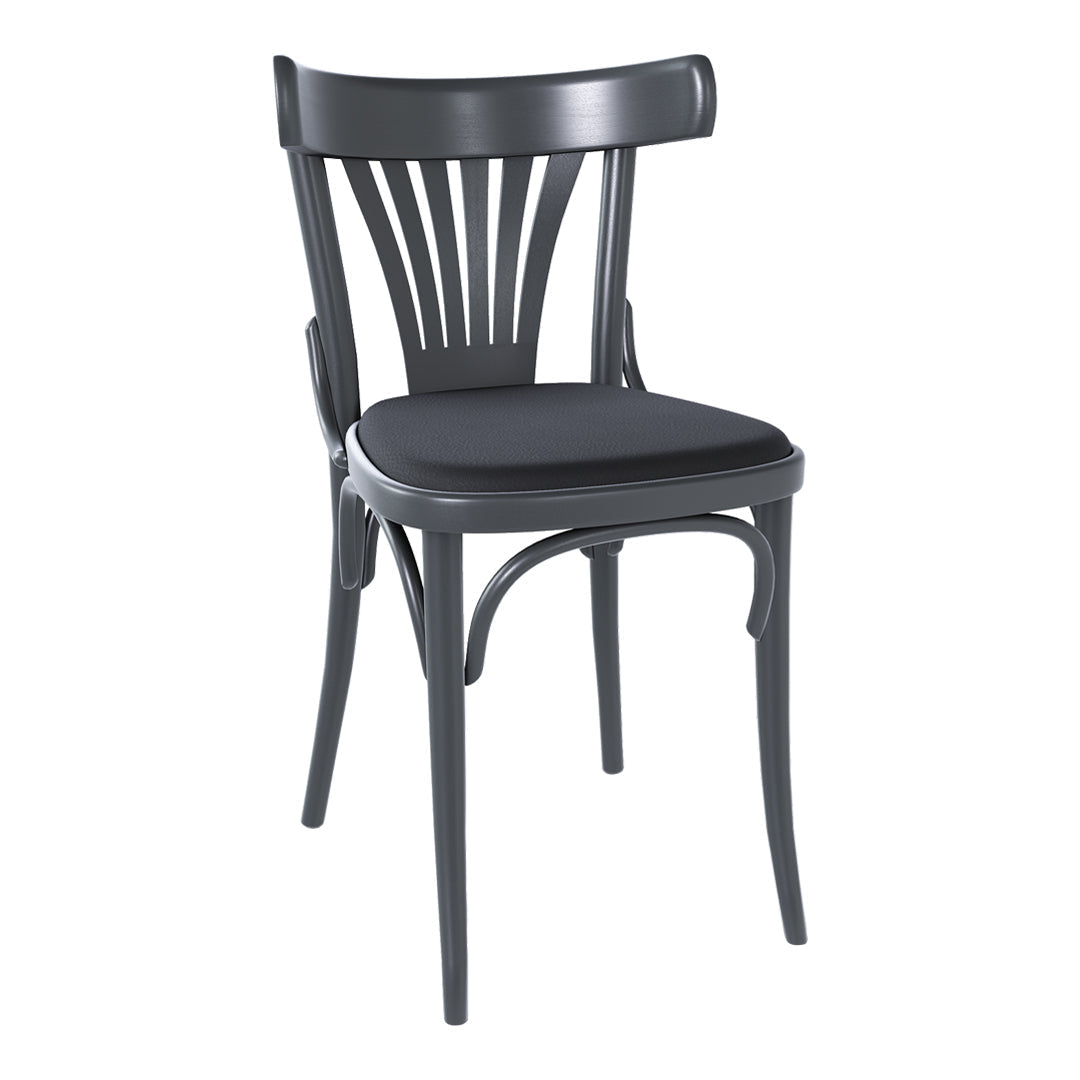 Ergonomic Office Chair 56 - Upholstered Seat with Beech Pigment Frame - Comfortable Desk Chair for Home & Office Workspace