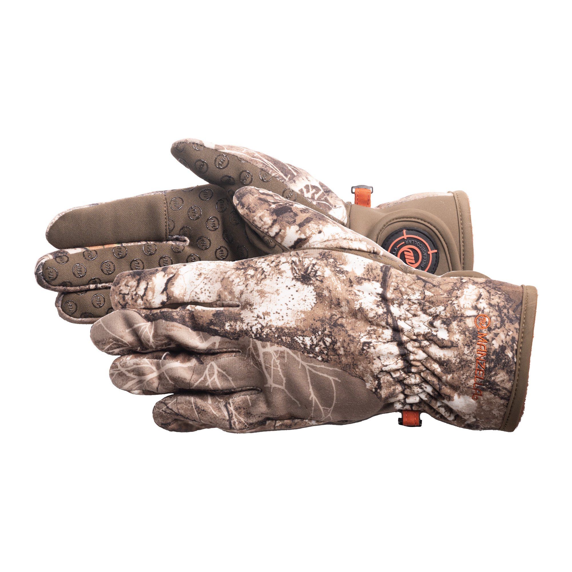 Men's Bow Ranger Gloves with Bow Release Collar - Durable Hunting Gloves for Archery & Target Practice - Perfect for Outdoor Sports, Hunting & Shooting Range