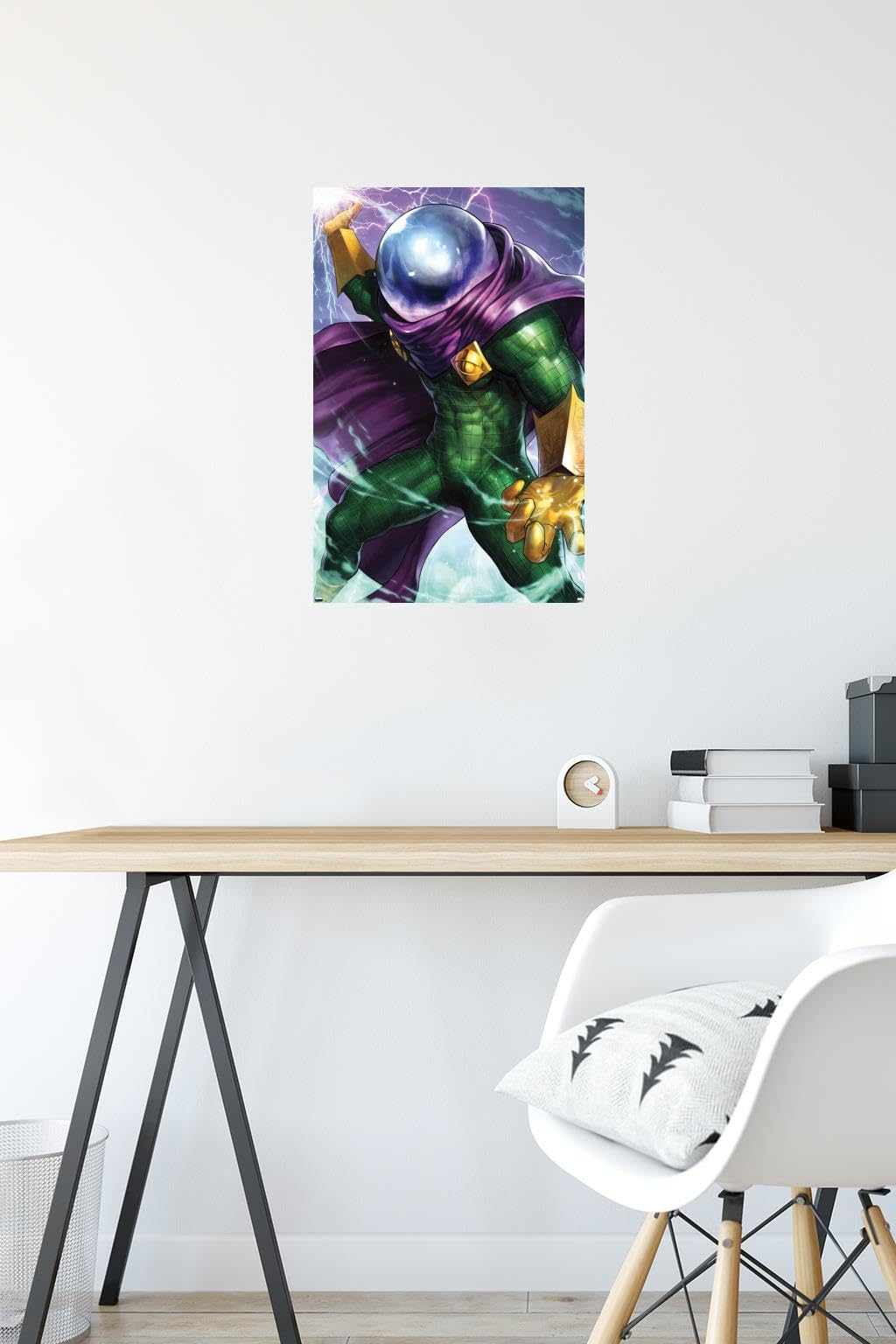Marvel Comics Mysterio Miles Morales Spider-Man #6 Wall Poster 22.4x14.7 Inches - Premium Unframed Superhero Decor for Bedroom, Game Room & Office
