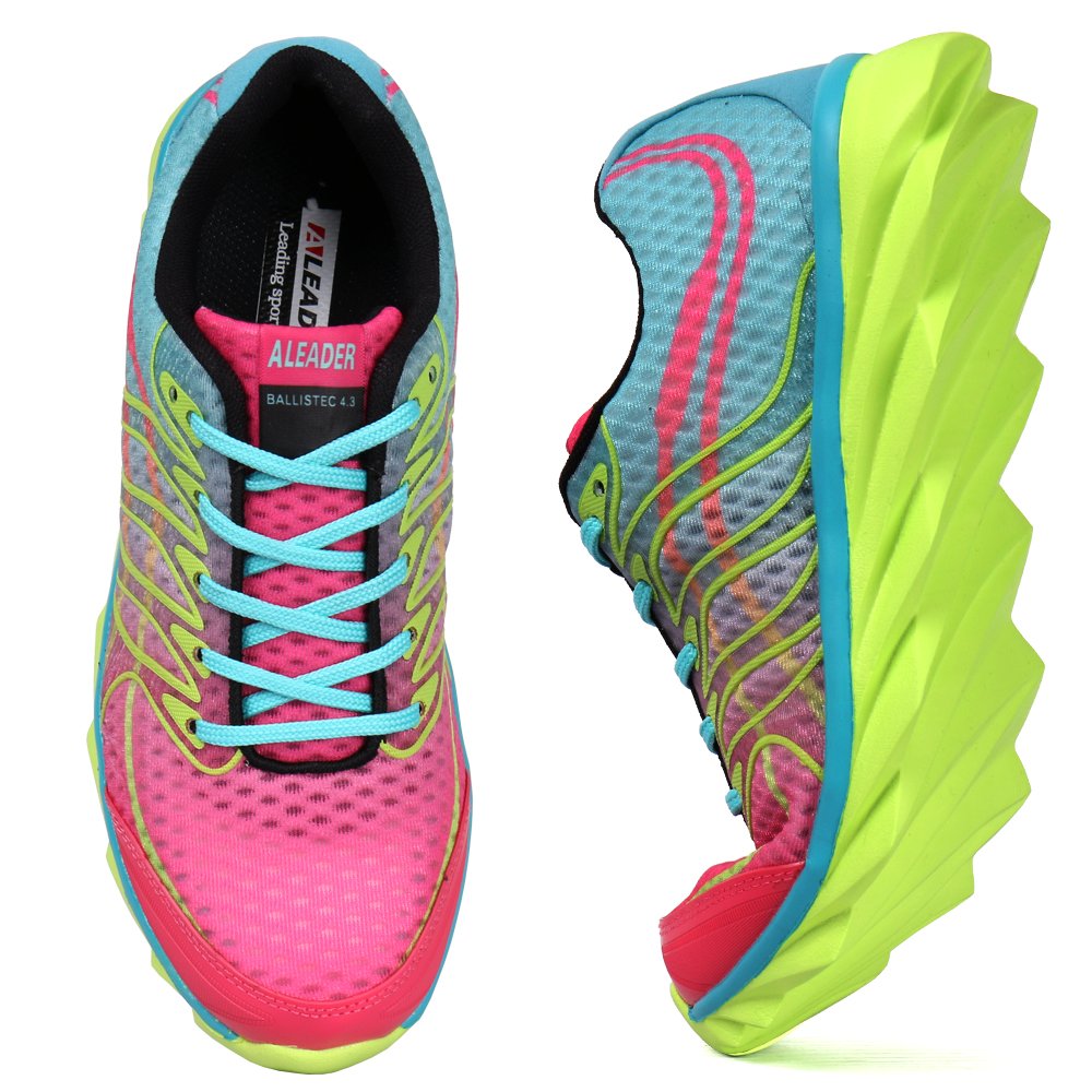 ALEADER Women's BladeFoam Colorful Running Shoes - Lightweight Comfort for Jogging, Gym & Outdoor Activities