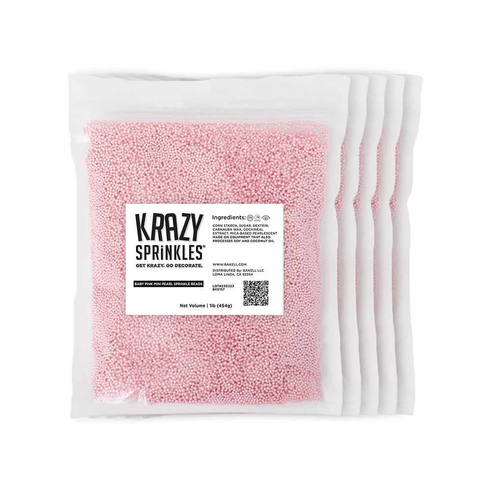 Baby Pink Mini Pearl Beads for Jewelry Making - DIY Craft Supplies for Necklaces, Bracelets & Earrings | Perfect for Bridal, Party & Gift Accessories