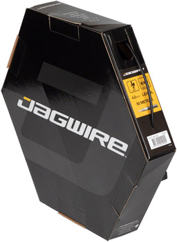 Jagwire 4mm Sport Derailleur Housing with Slick Lube Liner - 50M File Box in Black | Premium Bike Cable Housing for Smooth Shifting | Perfect for Road Bikes, Mountain Bikes & Cycling Maintenance