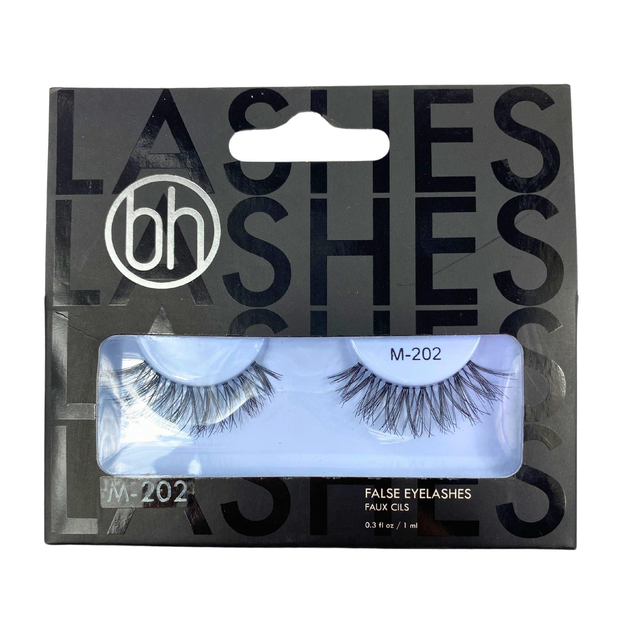 BH Cosmetics M 202 False Eyelashes - 0.3oz (50 Pairs) - Natural Look for Daily Wear, Parties & Special Occasions