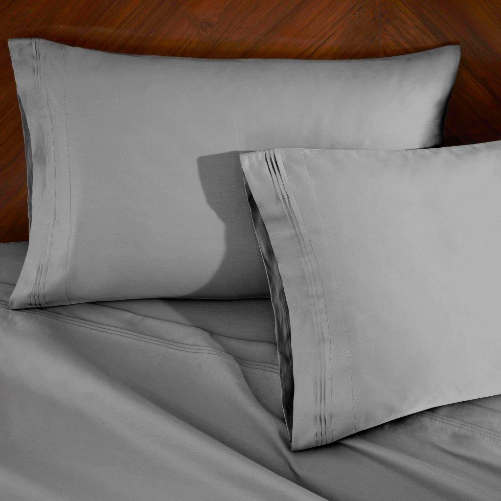 Premium 1500 Thread Count Egyptian Cotton Sheet Set - Eco-Friendly, Breathable & Hypoallergenic - Perfect for Luxury Bedding & Hot Sleepers