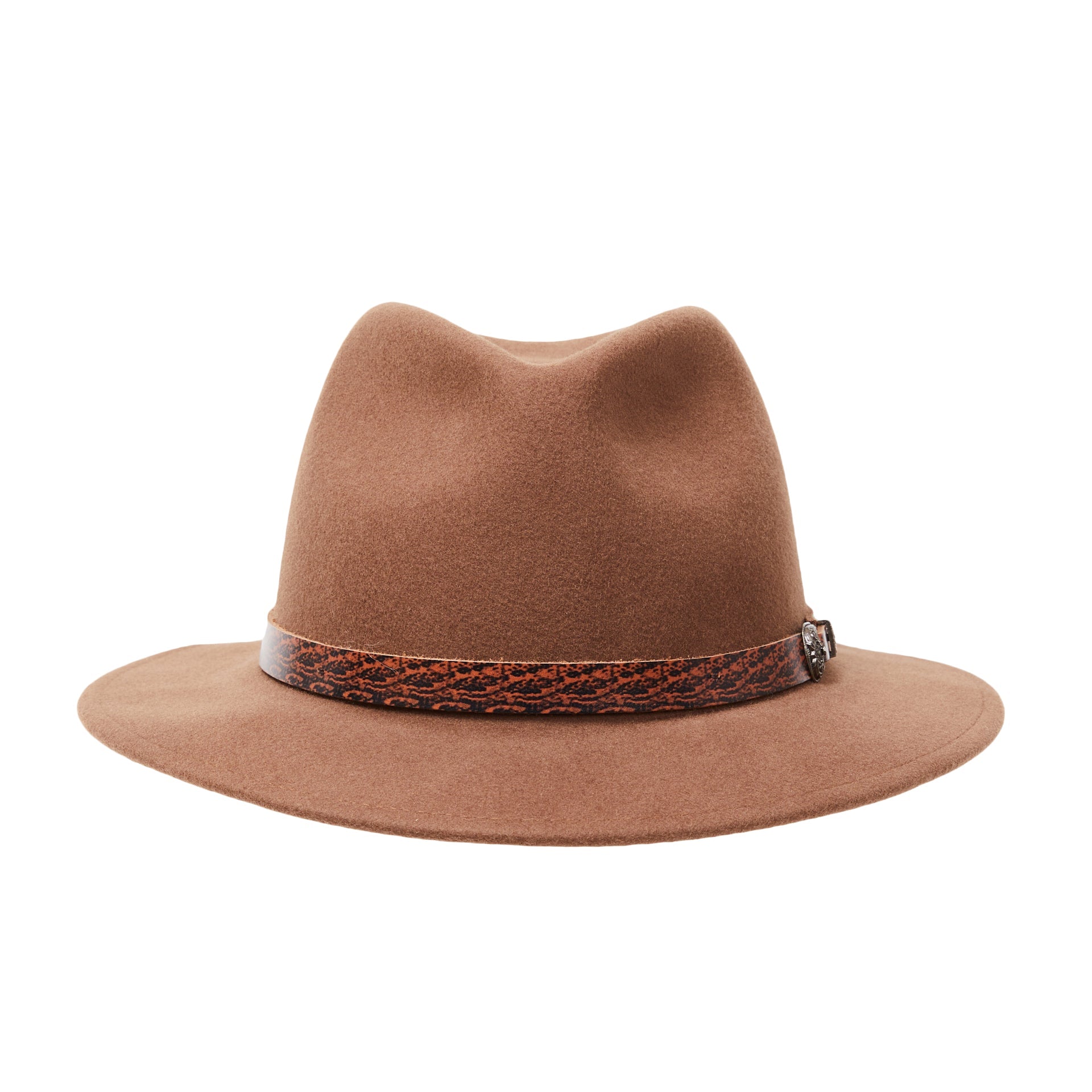 Stylish CITY HATTERS Fedora Hat for Men & Women - Classic Wool Felt Dress Hat with Brim - Perfect for Vintage Outfits, Weddings & Formal Occasions