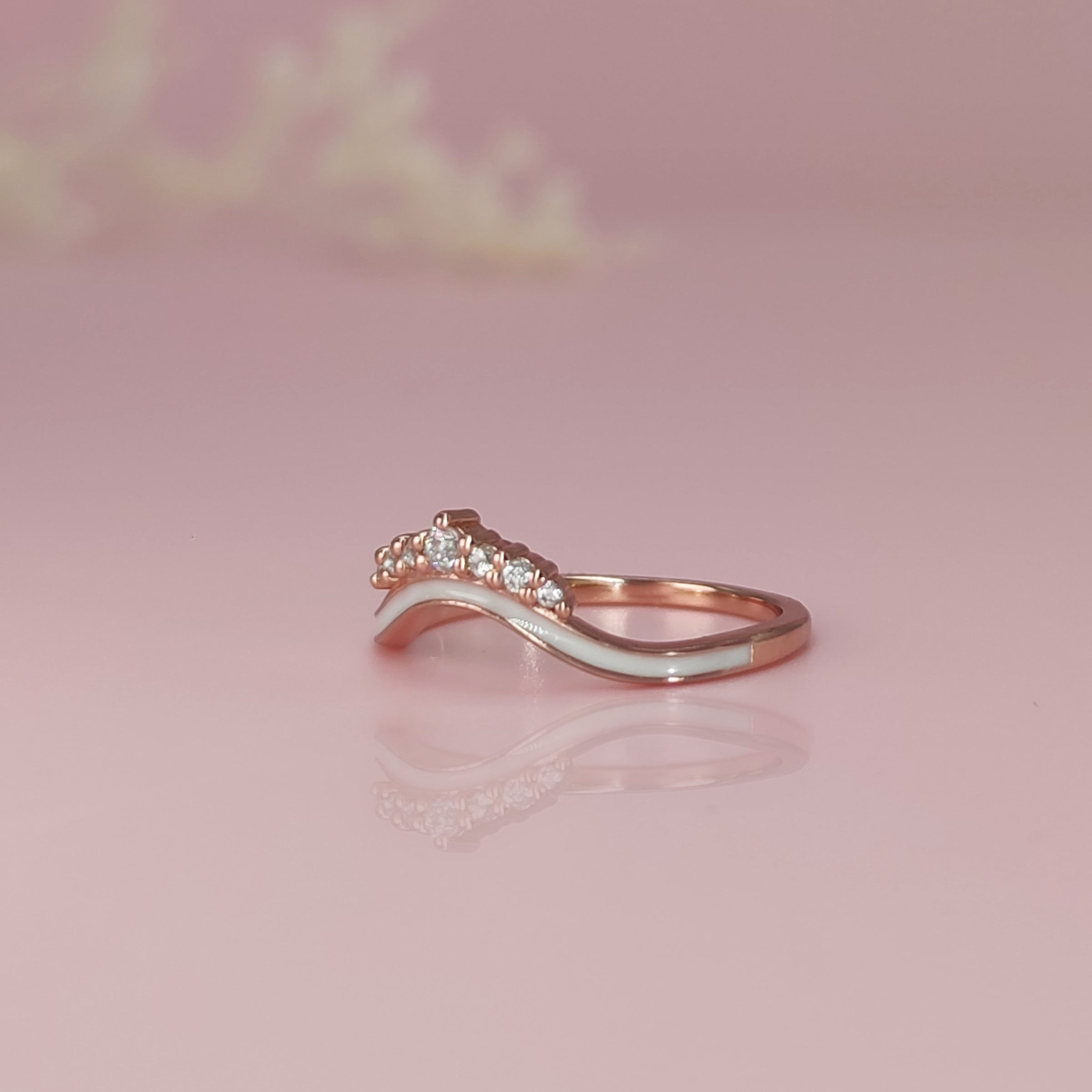 Breast Milk Crown Ring - Elegant Nursing Jewelry for Breastfeeding Moms - Perfect for Nursing, Pumping & Special Moments