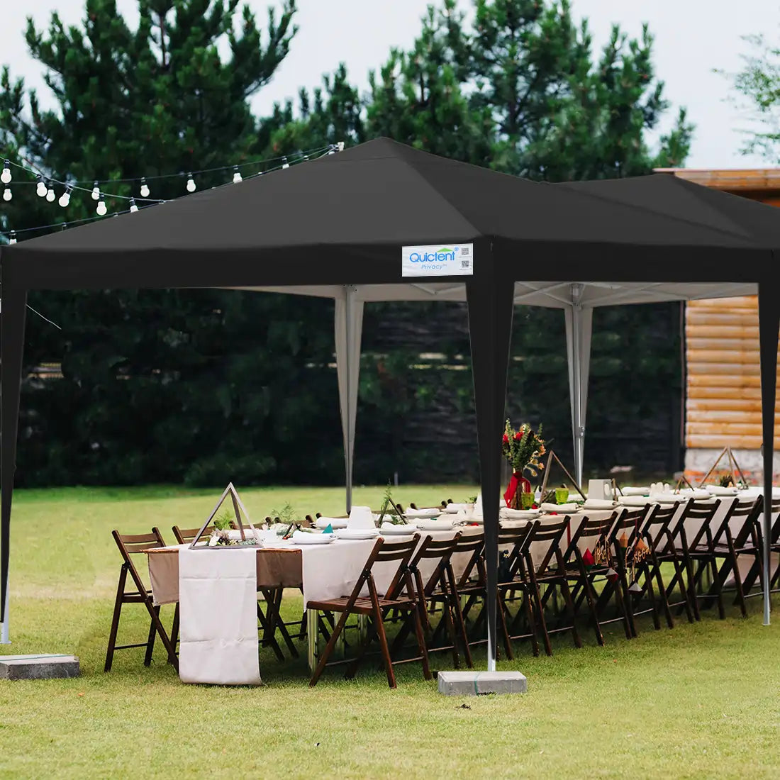 Quictent 10' x 20' EZ Pop Up Canopy Tent - Instant Shelter for Outdoor Events, Parties, Camping & Beach - Waterproof & UV Protection