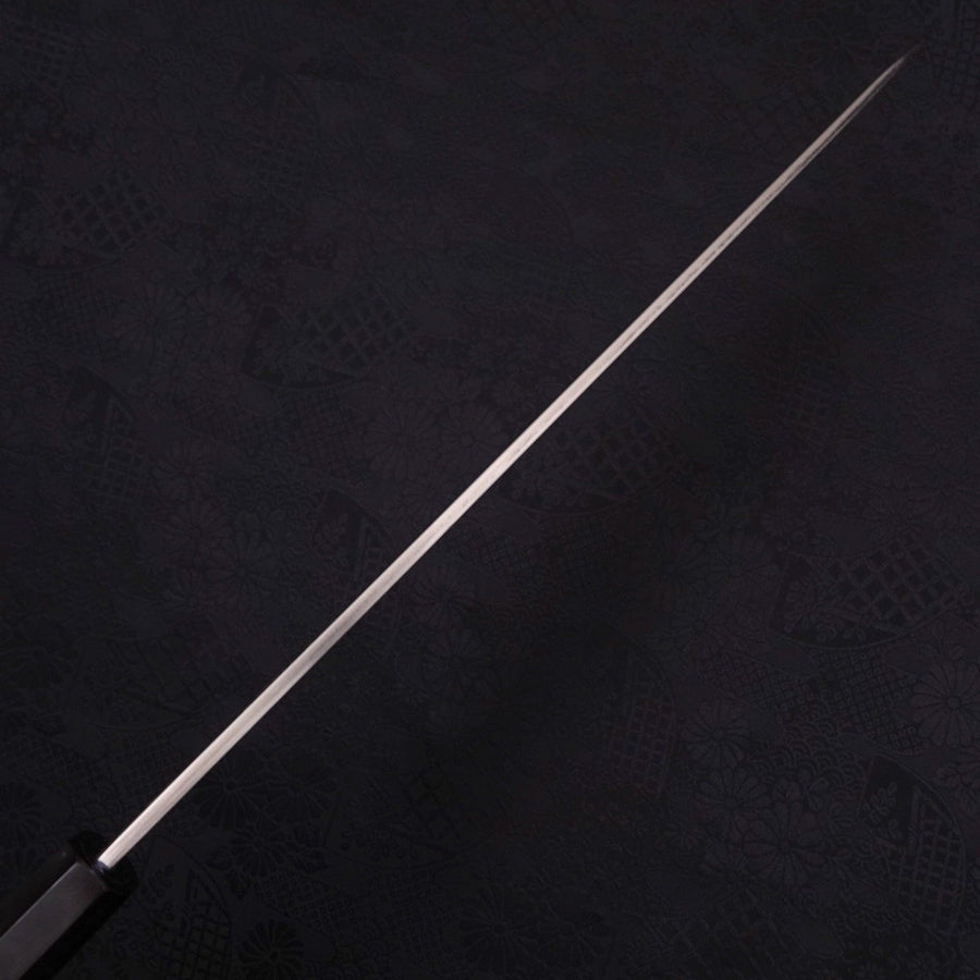 Premium Yanagiba Sushi Knife 300mm - Left Handed Silver Steel #3 Kasumi with Buffalo Ebony Handle - Perfect for Sushi Chefs & Japanese Cuisine Lovers