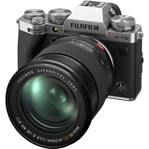 FUJIFILM X-T5 Mirrorless Digital Camera with 40MP Sensor - Silver | Professional Photography, Travel & Vlogging Gear