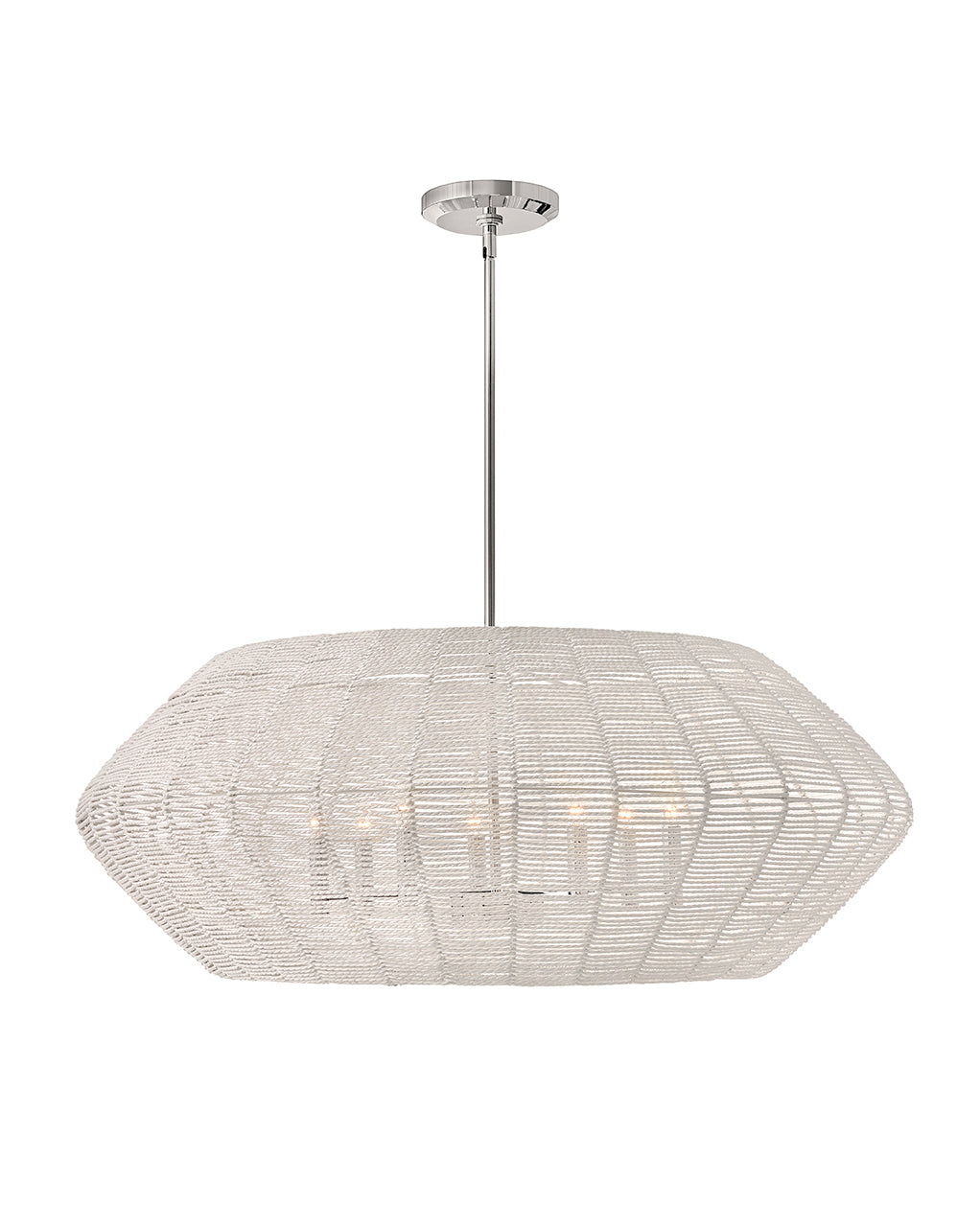 Mecca Drum Chandelier - Modern Ceiling Light Fixture for Living Room, Dining Room & Bedroom | Elegant Islamic Home Decor Lighting