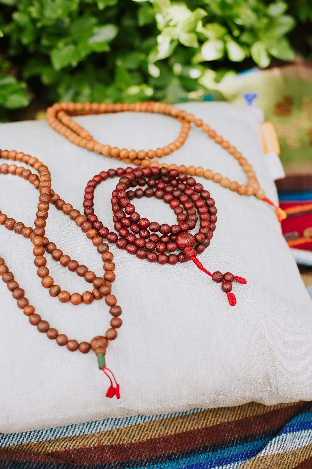 Authentic Antique Bodhi Enlightenment Mala Beads - 108 Prayer Beads for Meditation, Yoga & Spiritual Practice - Buddhist & Hindu Prayer Necklace for Mindfulness & Stress Relief
