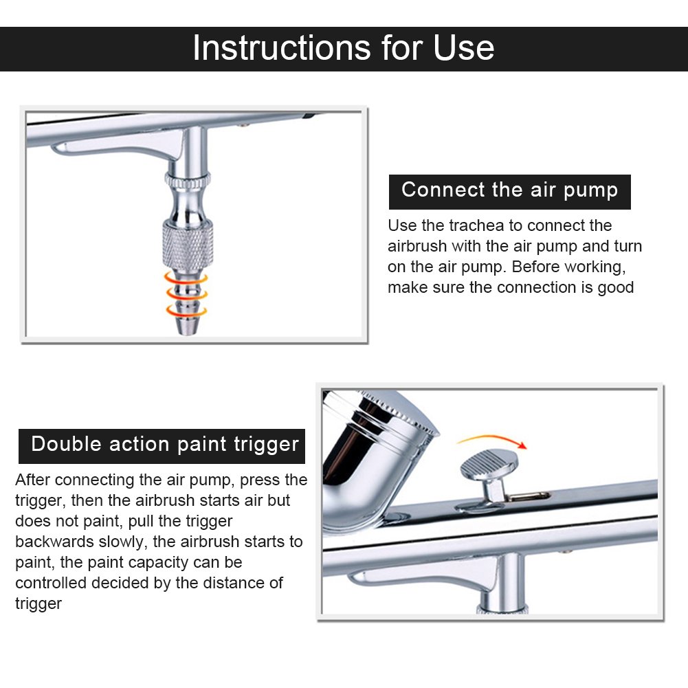 Professional Oxygen Infusion Spray Gun Kit - Airbrush for Facial, Nail Art, Tattoo & Skin Care | Hydrating Moisturizer & Pore Cleaner | Perfect for Salons, Home Spa & Beauty Treatments
