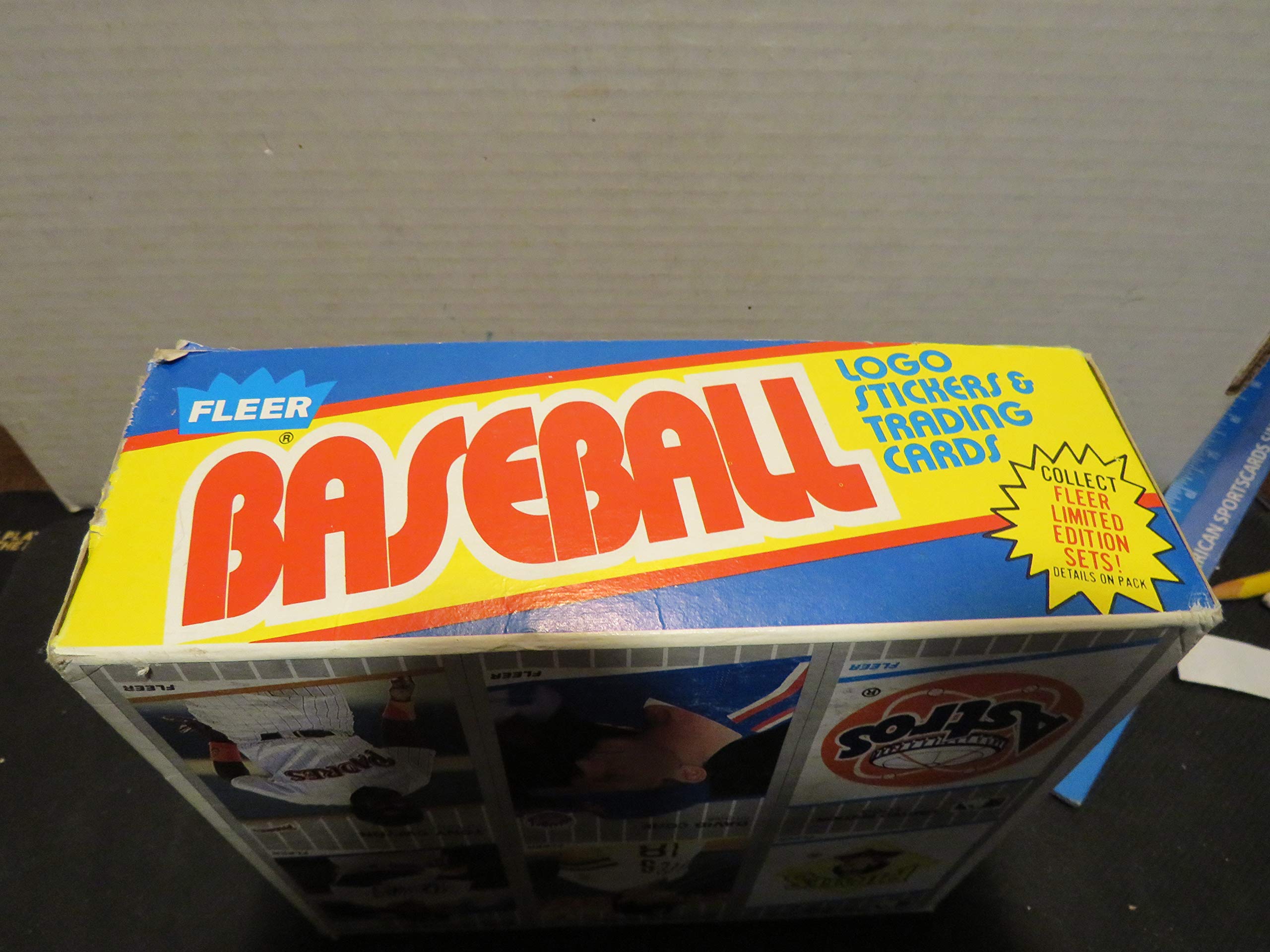1989 Fleer Cello Baseball Card Box - Complete Set Collectors Edition for Sports Memorabilia & Trading Card Enthusiasts - Perfect for Display, Storage, and Investment Collection