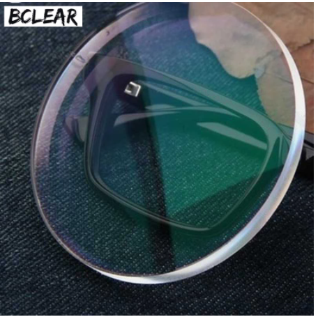 BCLEAR 1.67 High Index Aspheric Clear Lenses - Ultra Thin Lightweight Eyeglass Lenses for Myopia & Nearsightedness - Perfect for Daily Wear, Computer Use & Driving