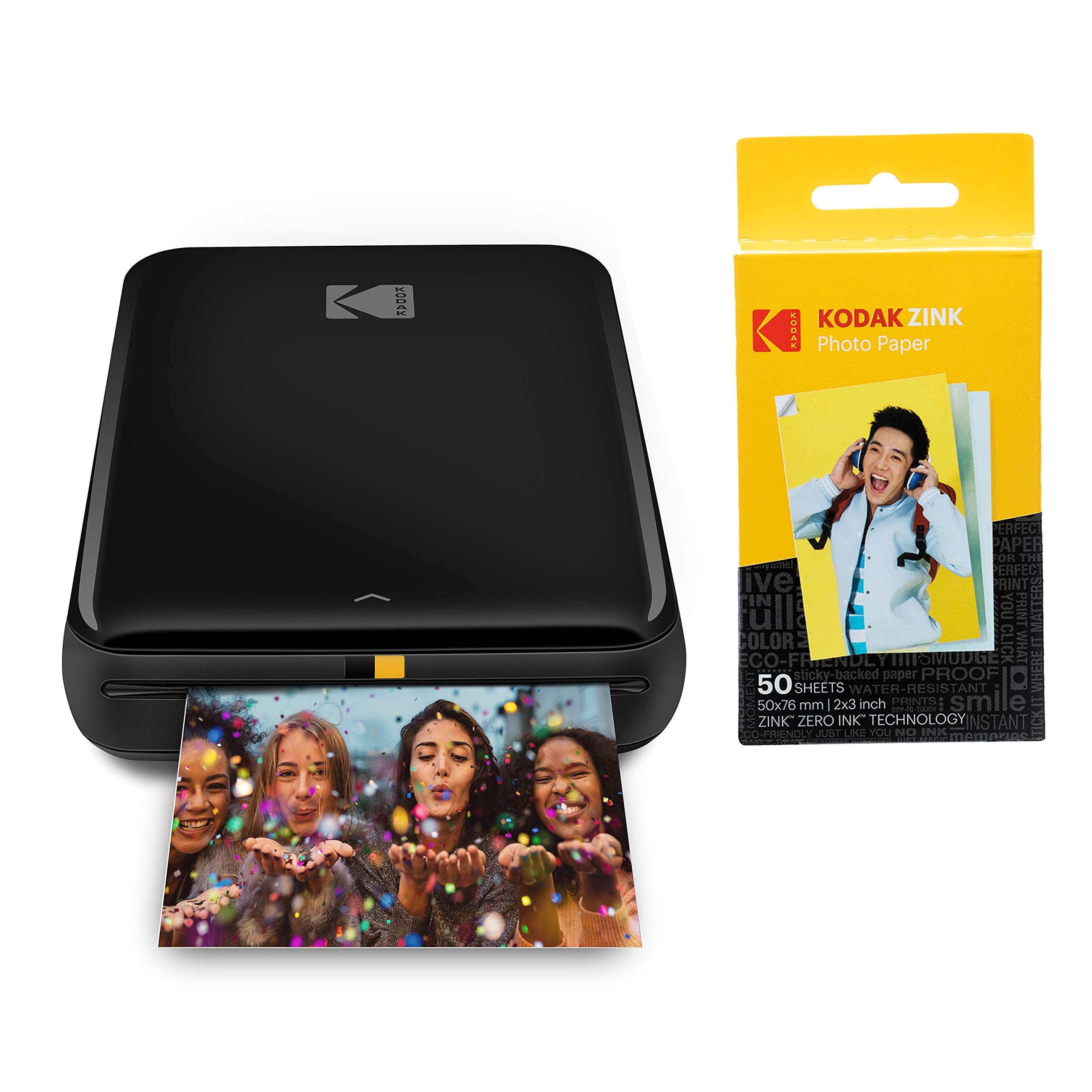 KODAK Step Wireless Color Photo Printer - Print High-Quality Photos from Your Phone, Perfect for Travel, Parties & Scrapbooking