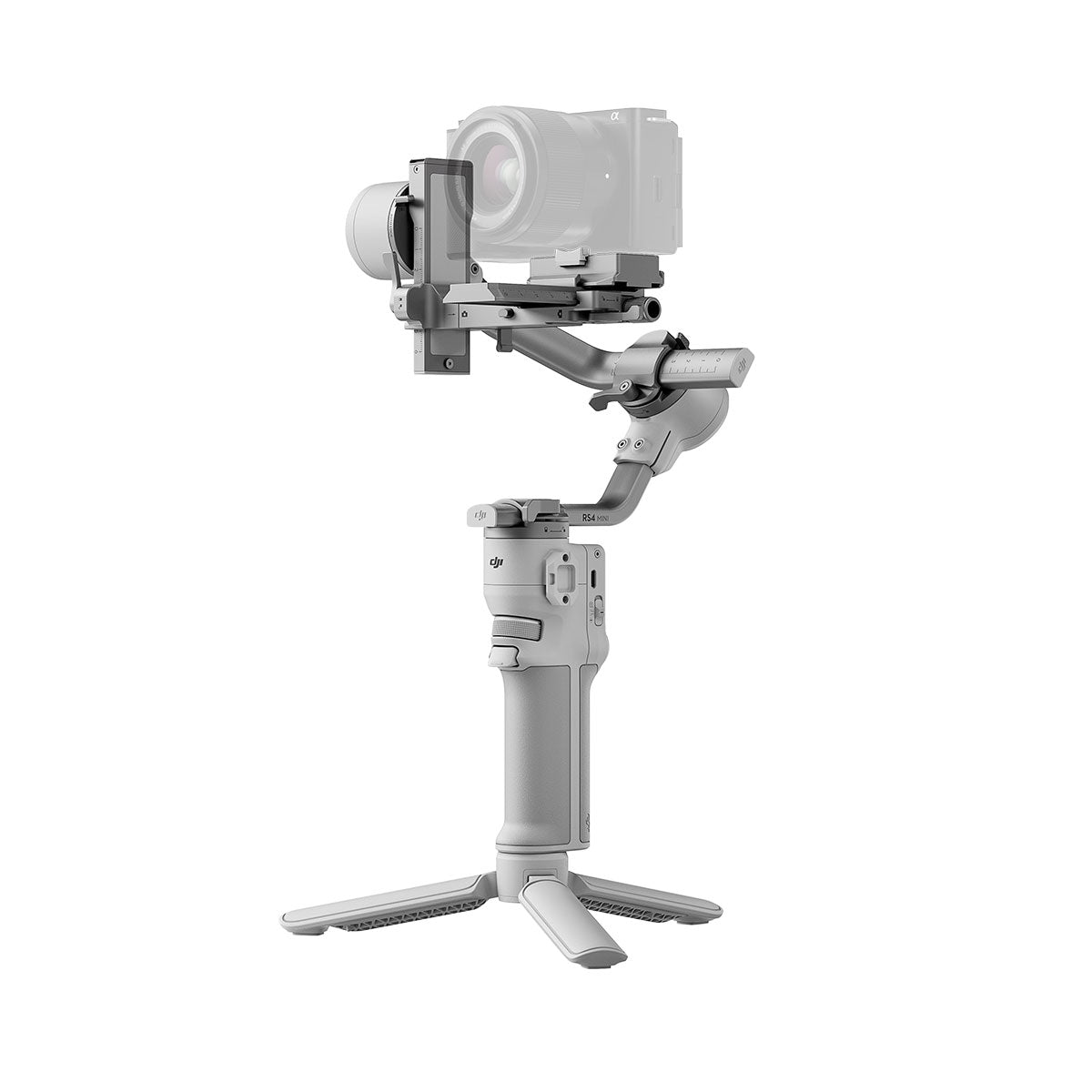 DJI RS 4 Mini Gimbal Stabilizer for Mirrorless Cameras - 3-Axis Handheld Stabilizer with Lightweight Design | Perfect for Vlogging, Travel Filming & Content Creation