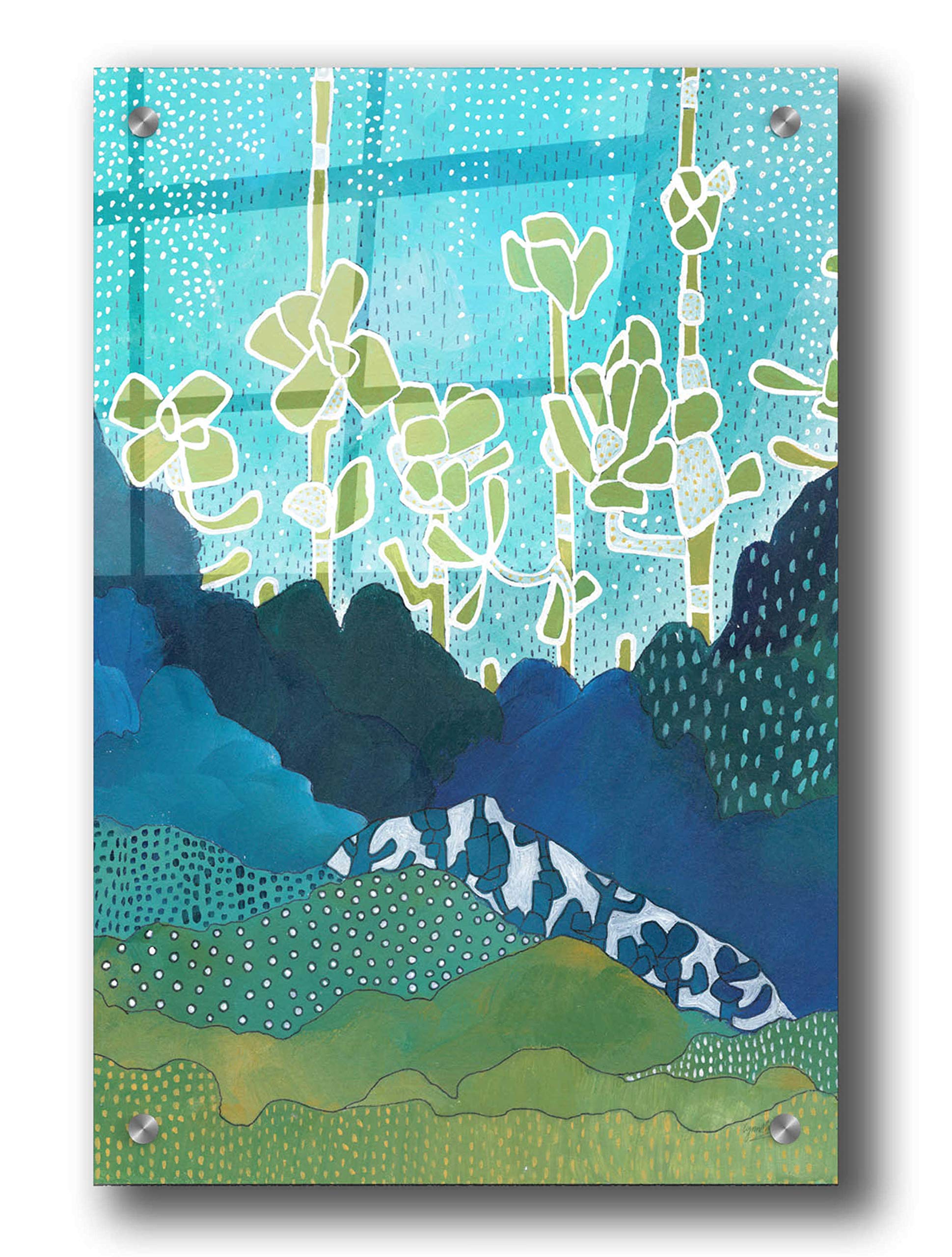 Epic Landscape Art by Lynn Mack - Acrylic Glass Wall Decor 24x36 Inches - Perfect for Living Room, Bedroom & Office Decor
