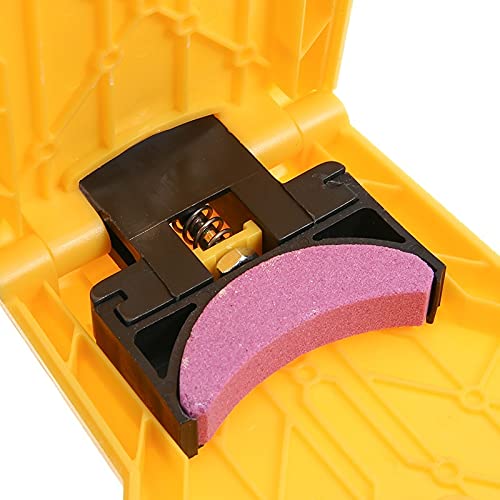 5Pcs Chainsaw Sharpener Kit - Portable Saw Chain Grinder with Abrasive Stones for Woodworking | Ideal for Chainsaw Maintenance & DIY Projects