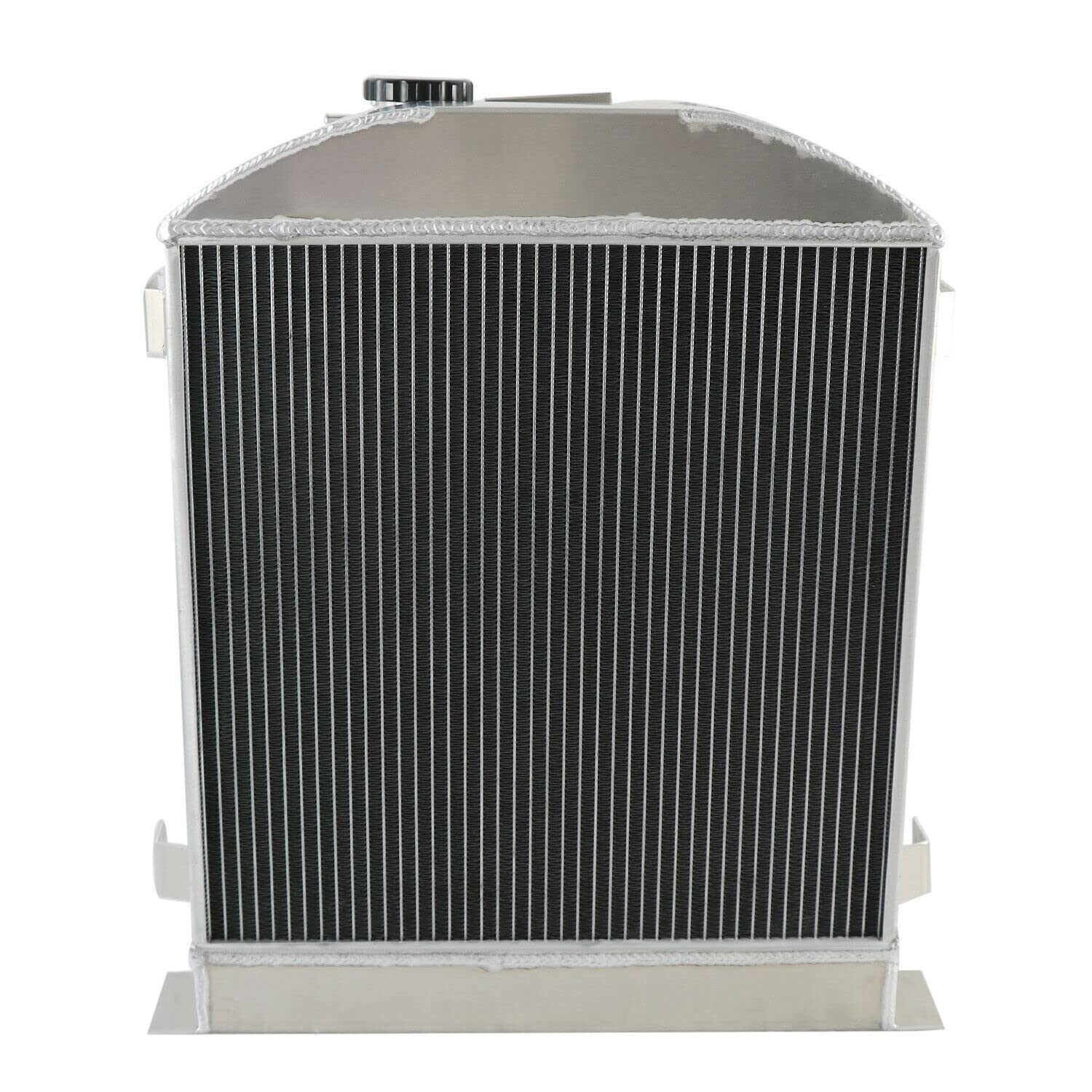 1930-1932 Ford Hi-Boy Hot Rod Aluminum Radiator - 3 Row High Performance Cooling for Ford V8 Engine - Perfect for Classic Car Restoration & Hot Rod Builds