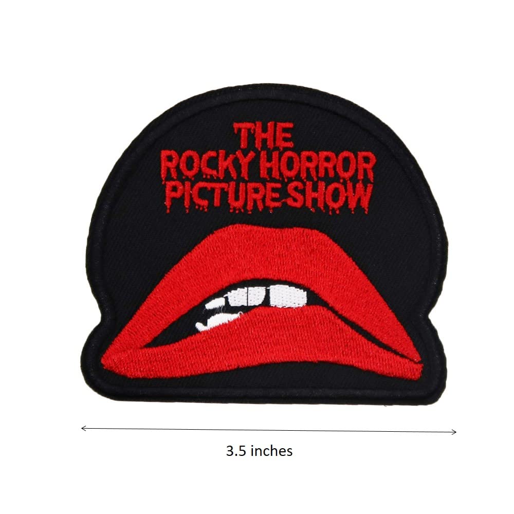 The Rocky Horror Picture Show Embroidered Iron On Patch - DIY Costume & Jacket Embellishment for Halloween & Cosplay