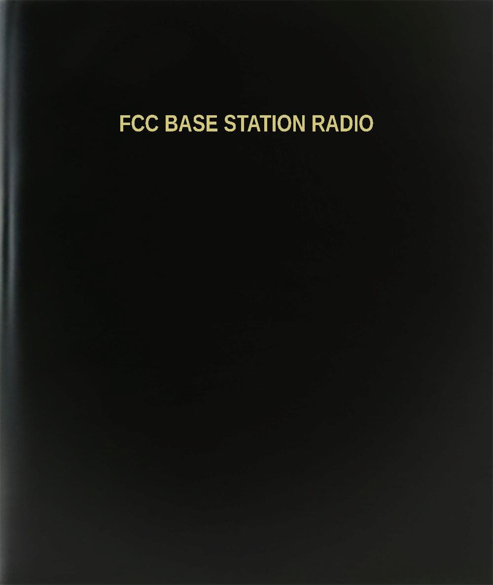 FCC Base Station Radio Log Book - 120 Page Professional Hardbound Journal, 8.5x11 Inches, Black | FCC Compliance Record Keeping for Amateur Radio Operators & Broadcast Stations