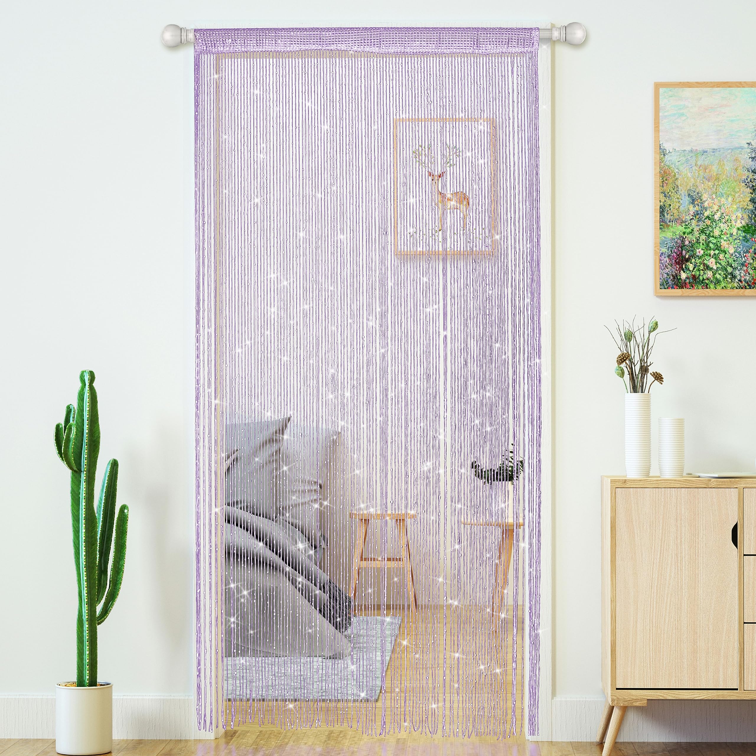 Sparkling Beaded Door Curtain - 39