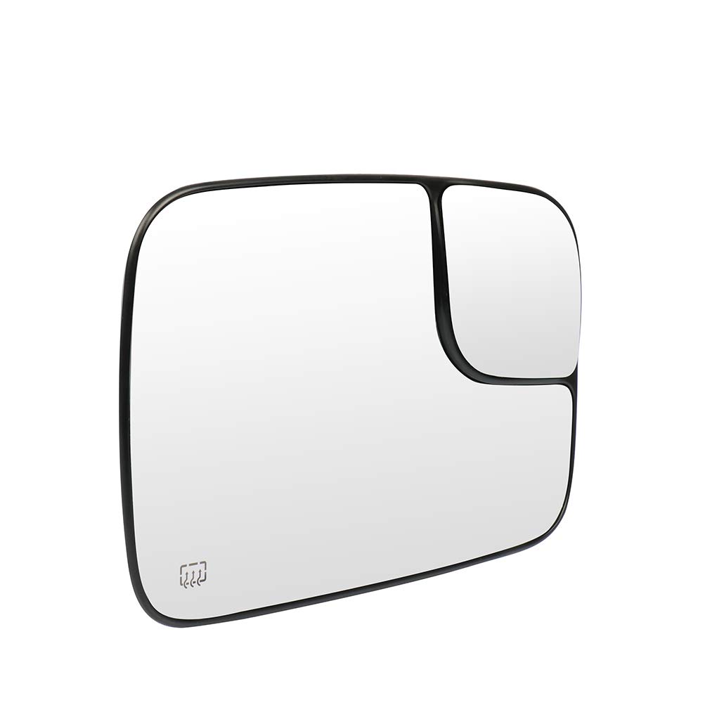 ECCPP Heated Passenger Side Mirror Replacement for 2002-2004 Dodge Ram - OEM Fit, Defrost Function - Perfect for Winter Driving & Enhanced Safety