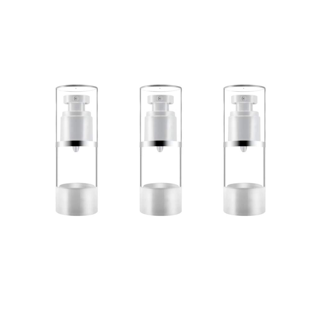 Lurrose 3-Pack 30ml Airless Pump Spray Bottles - Fine Mist Cosmetic Atomizer for Travel, Home & Skincare - Perfect for Liquids, Toners, Essential Oils & DIY Beauty Products