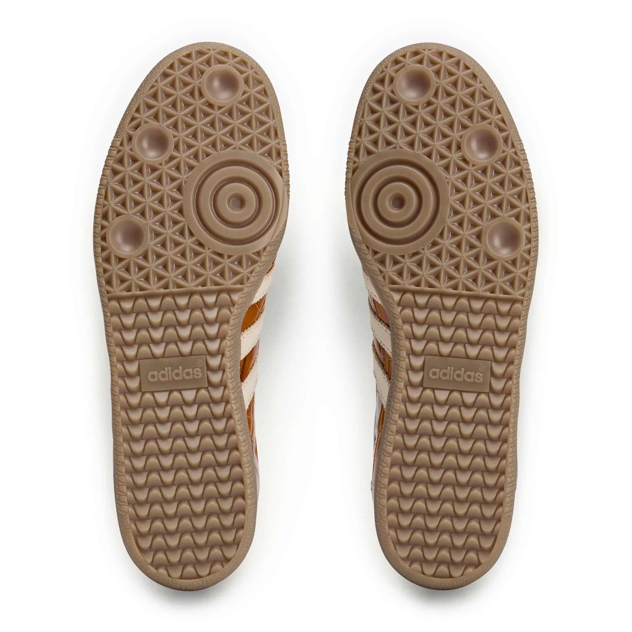 Adidas Samba Wales Bonner Brown Crocodile Leather Sneakers - Stylish & Comfortable for Casual Wear, Street Style & Everyday Fashion