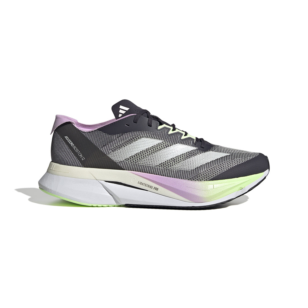 Adidas Adizero Boston 12 Running Shoes for Men - Lightweight Performance Sneakers for Marathon Training & Road Racing