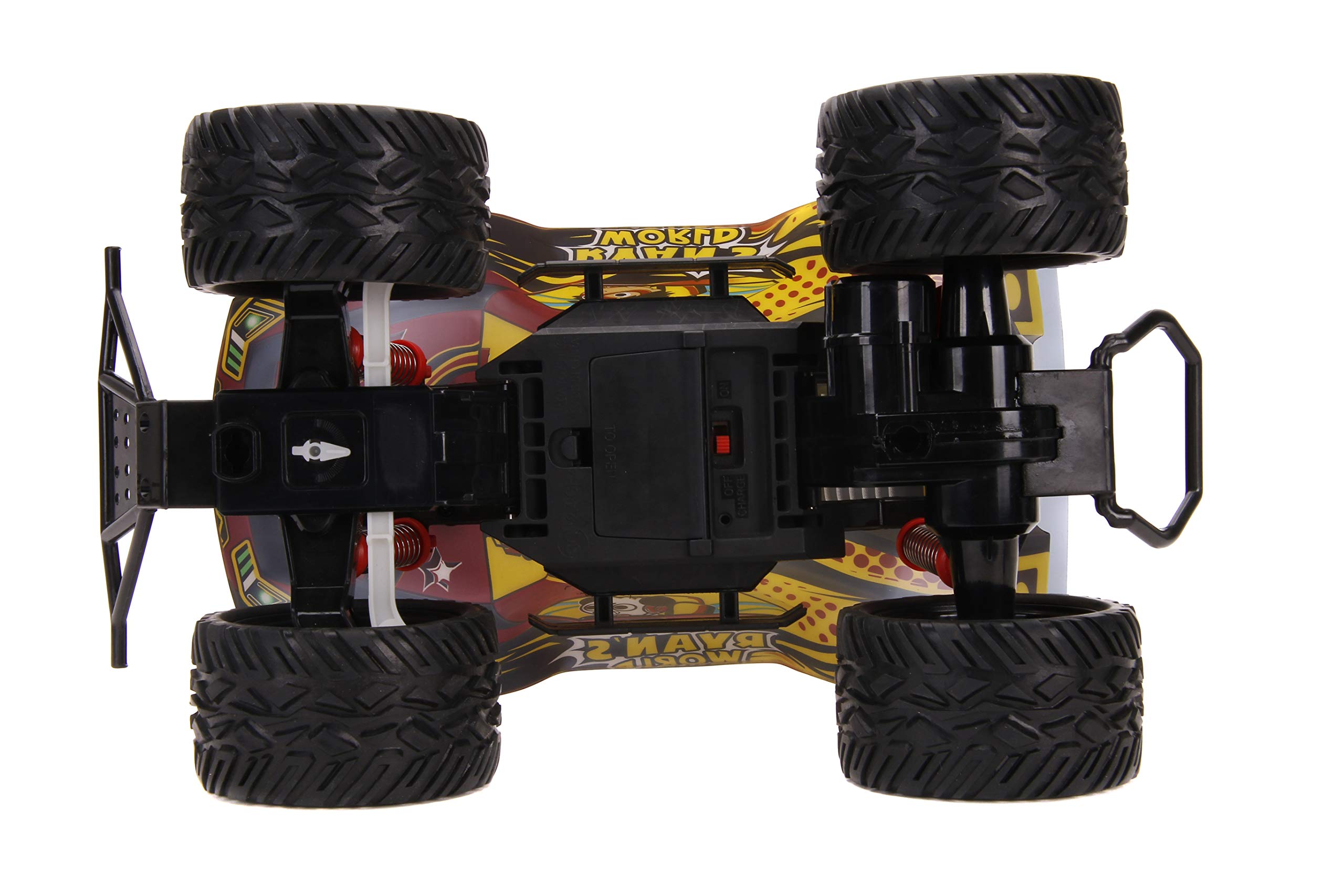 Jada Toys Ryan's World 1:14 Scale Remote Control Buggy RC Car - Off-Road Adventure Vehicle for Kids Outdoor Play & Birthday Gifts