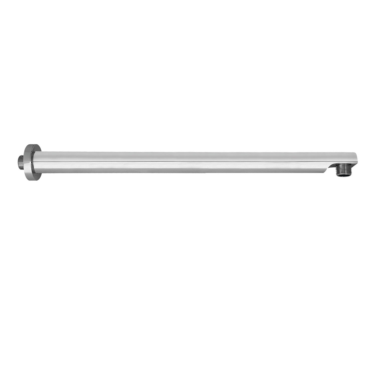 AquaElements K8119E1 18.9 Inch Rain Drop Shower Arm with Flange - Polished Chrome Finish for Modern Bathroom & Spa Experience