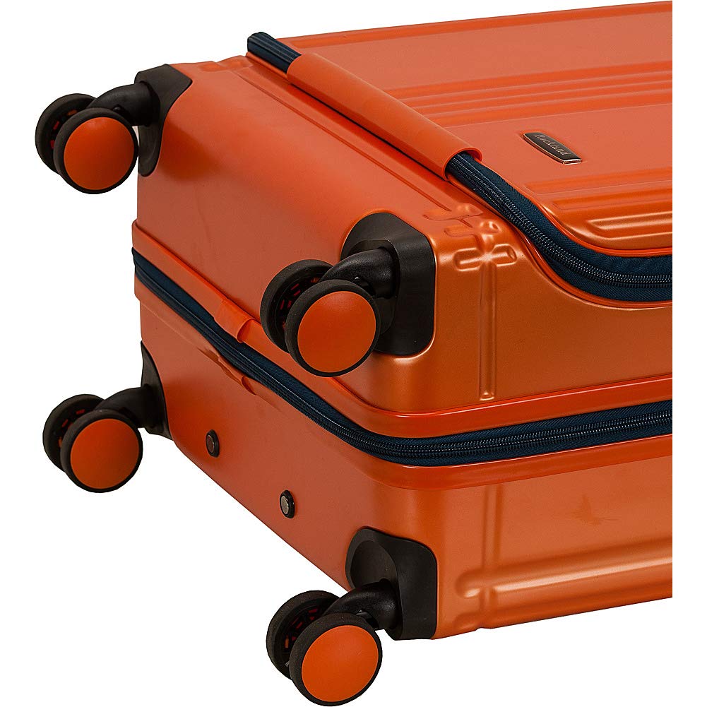 Rockland Tokyo 19-Inch Carry-On Hardside Spinner Luggage with Laptop Compartment - Navy Blue Suitcase for Business Travel & Weekend Getaways