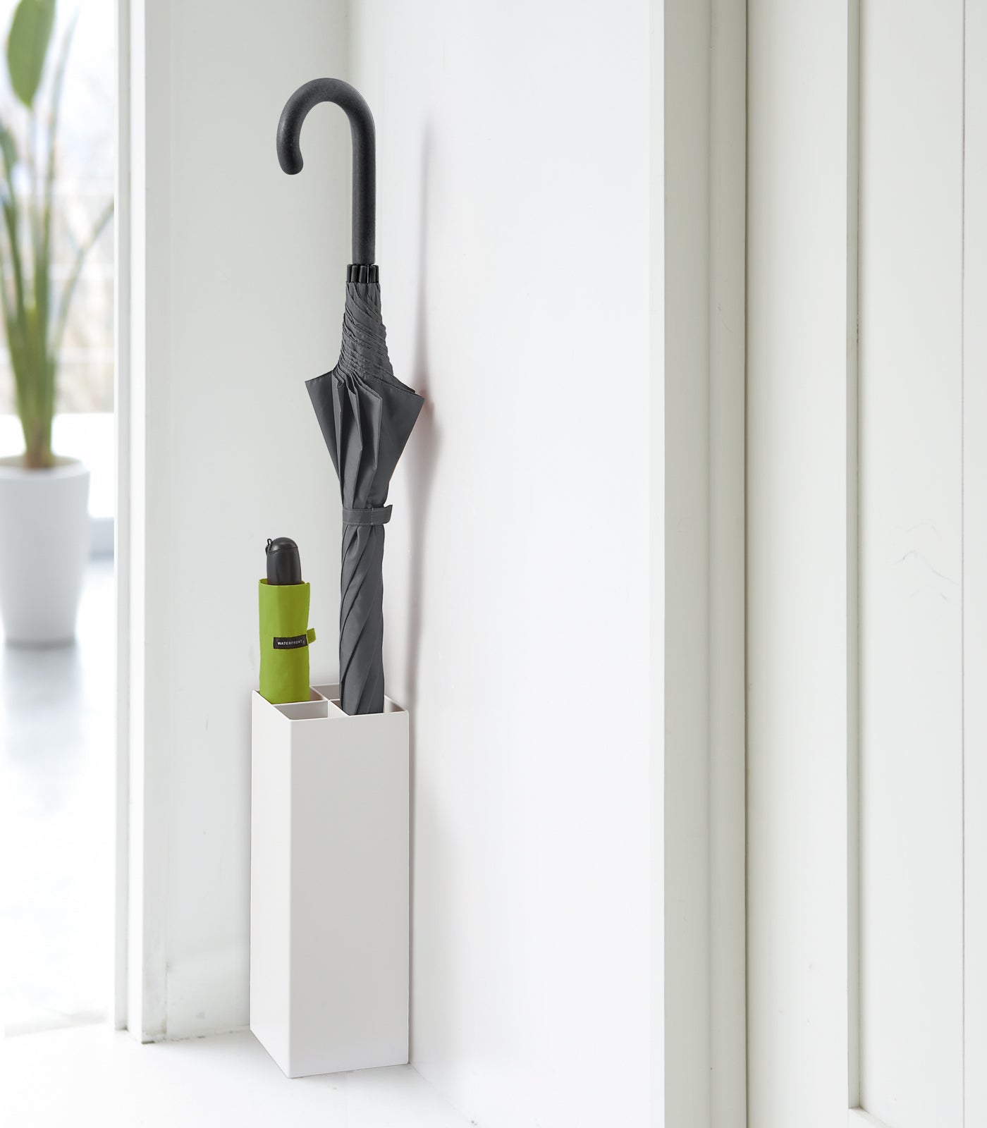 Compact Steel Umbrella Stand - Durable & Space-Saving for Home, Office, and Outdoor Use