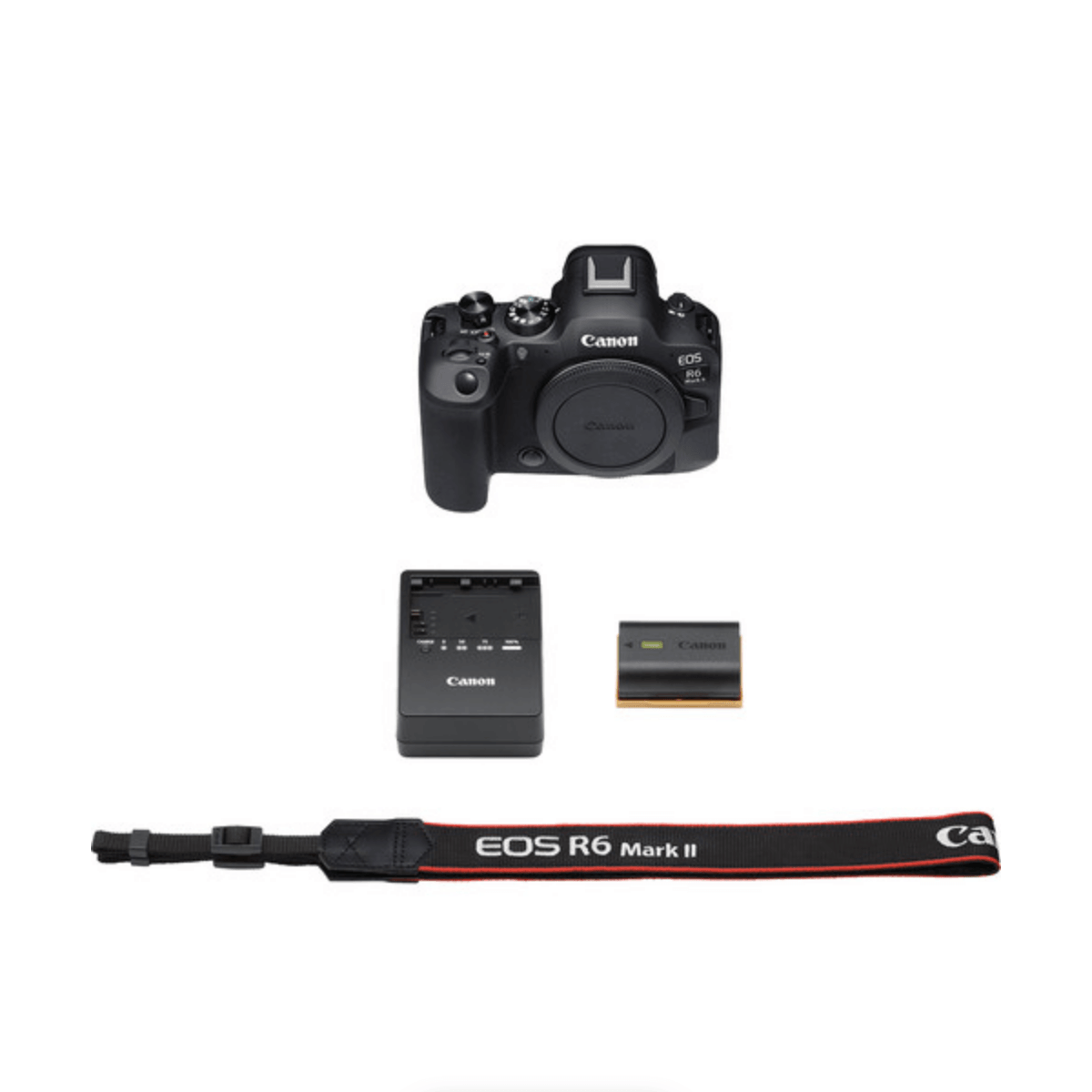 Canon EOS R6 Mark II Mirrorless Digital Camera with 4K Video, Stop Motion Animation & Advanced Autofocus - Perfect for Vlogging, Photography & Professional Filmmaking