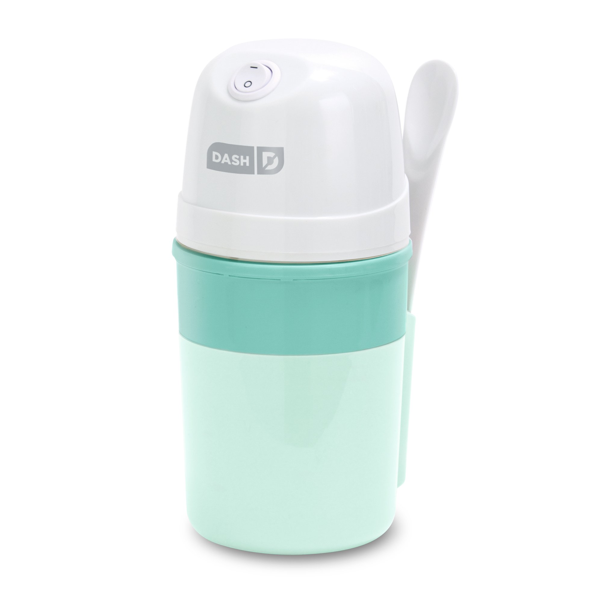 DASH My Pint Electric Ice Cream Maker & Mini Waffle Maker Set in Aqua - Perfect for Homemade Ice Cream and Waffles at Home, Parties, and Gifts
