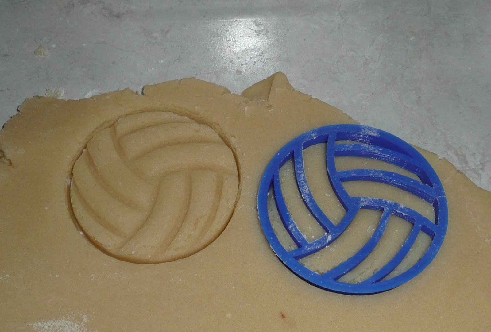 Premium Volleyball Sport Cookie Cutter Set - Small Detailed Metal Baking Tool - Made in USA (PR270) - Perfect for Sports Themed Cookies, Birthday Parties & Team Events