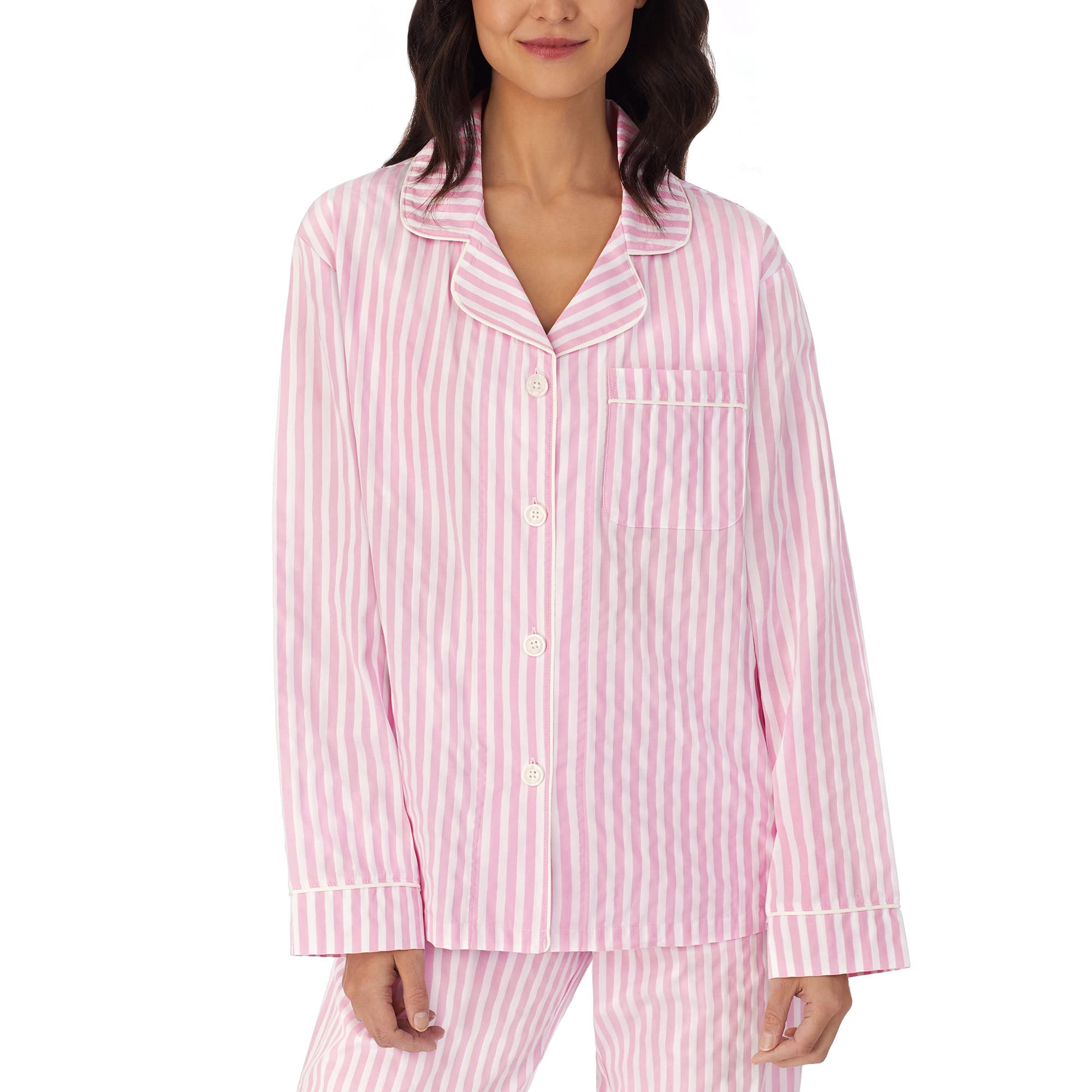 BedHead Pajamas for Women - Classic Striped Cotton Pajama Set with Comfortable Fit | Soft Sleepwear for Lounge, Travel & Relaxation at Home