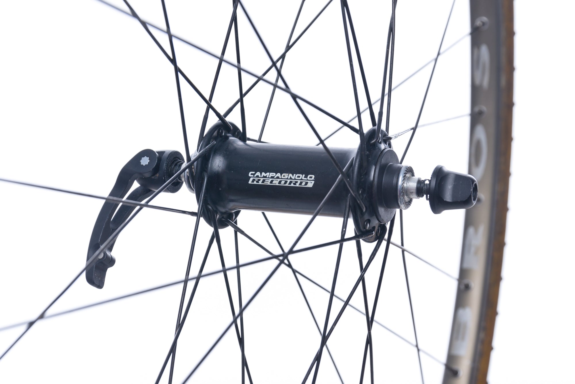 Ambrosio Nemesis Campagnolo Record Aluminum Tubular 700c Wheelset - Lightweight Racing Wheels for Road Bikes | Perfect for Competitive Cycling & Performance Riding