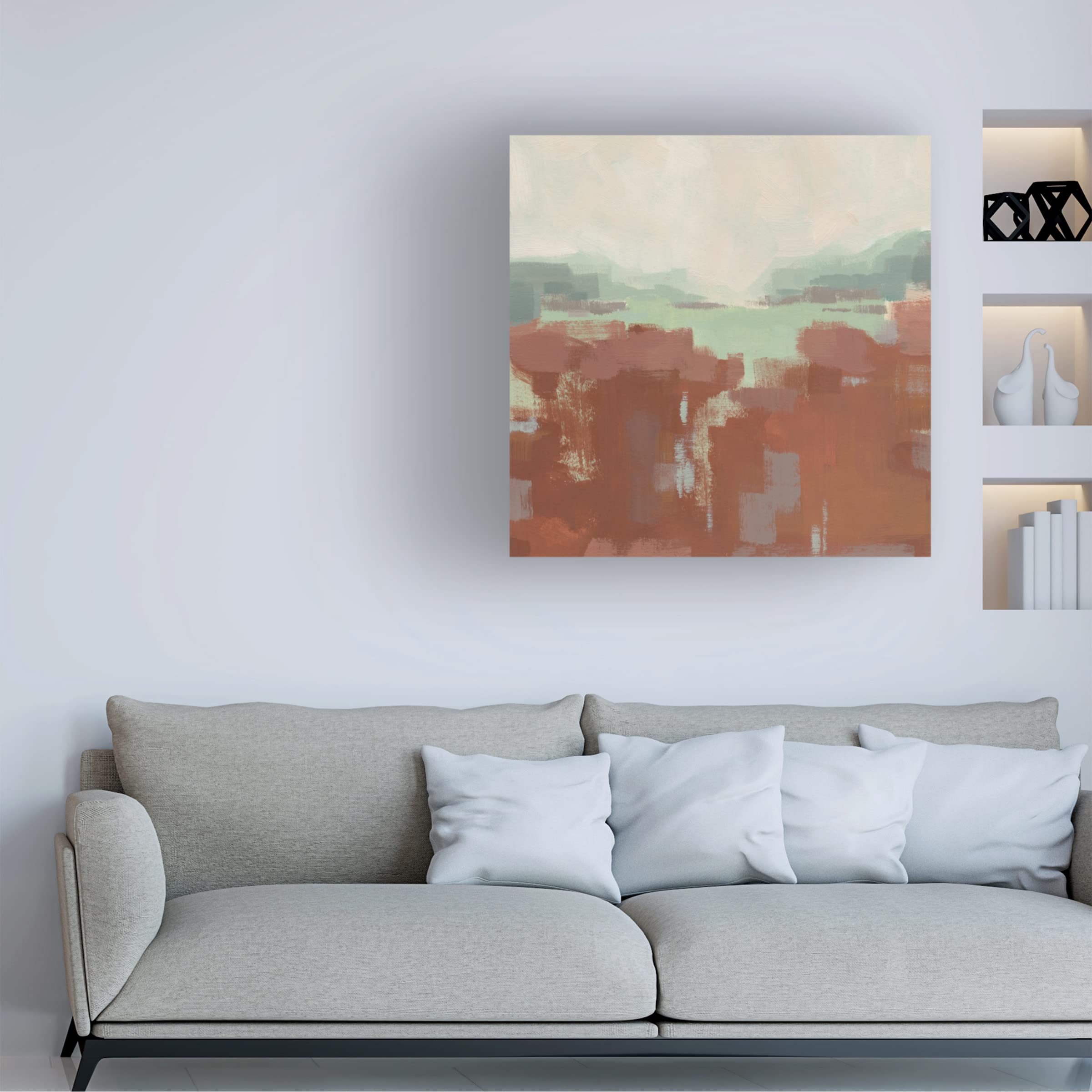 Jacob Green 'Mountain Air II' Canvas Wall Art Print - Landscape Nature Painting for Living Room, Bedroom & Office Decor