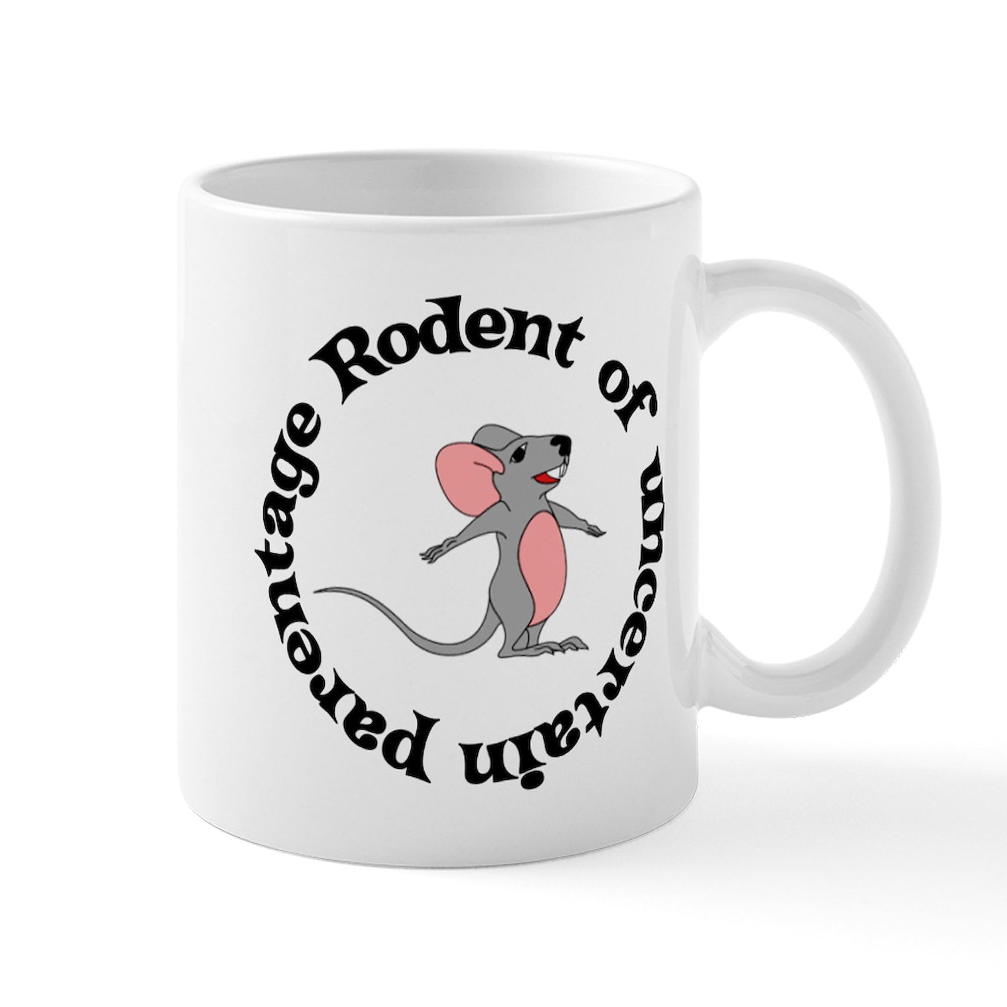 Rat Bastard 11 oz (325 ml) Ceramic Coffee Mug - Funny Novelty Gift for Office, Home & Gag Gifts - Perfect for Coffee, Tea & Hot Beverages
